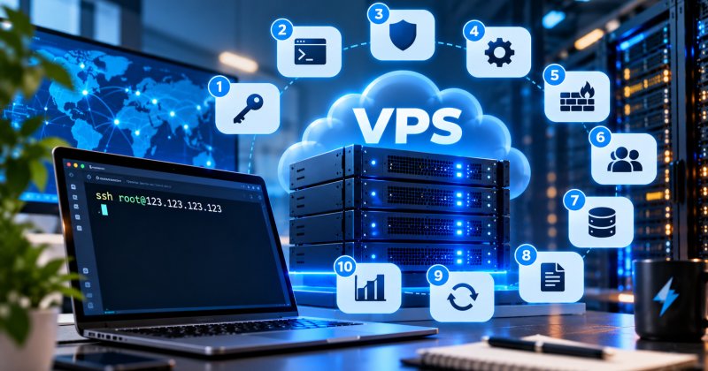 Как настроить VPS после покупки: первые 10 шагов