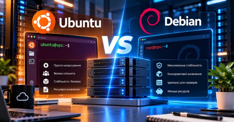 Ubuntu или Debian для VPS: что выбрать