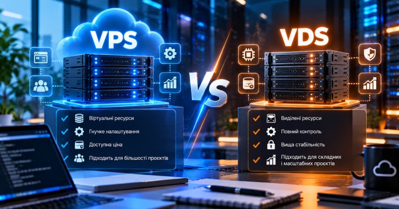 VPS и VDS: в чём разница и что лучше выбрать